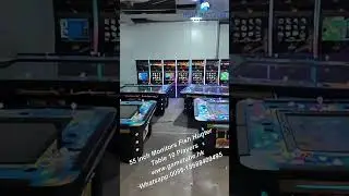 Factory Direct Sell 55 inch Monitors Fish Hunter Table 10 Players Fishing Game Circus Fish Table For