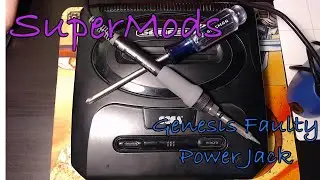 SuperMods -- Sega Genesis Faulty Power Jack