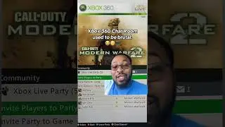 Xbox 360 Chat Room (2009) #facts #xbox #gaming #early2000s #ghetto #throwback #online #chat