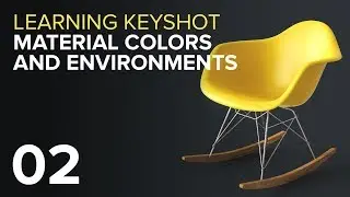 Learning Keyshot Part 02: material colors and environments