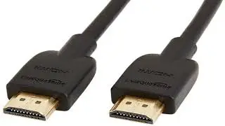 AmazonBasics High Speed HDMI Cable 3 Feet 2 Pack Latest Standard