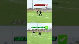 Mastering the Curve: Stay Onside with this Pro Move! #FootballSkills #StayOnside #CurveRun #Soccer