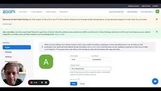 Zoom - How to change display name