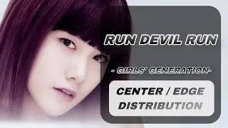 Run Devil Run &ndash; Girls&rsquo; Generation | Center/Edge Distribution (Read the Comment)