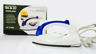 Best mini Travel iron hf-258b l Electric hybrid Iron l Mini Iron Honest Review