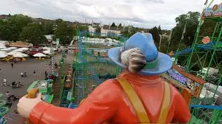 Alpen Coaster - Vorlop - Onride - D&uuml;ren 2019 - Wildcat mittlere Version - Clip by kirmesmarkus 2021