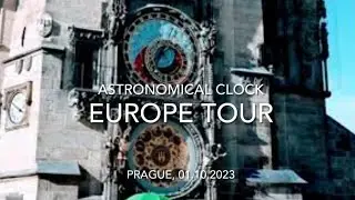 #Europetour #Oldest Functioning Astronomical Clock #OldTownSquare #Prague  #Czechrepublic
