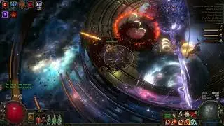 Path of Exile HC SSF Eviscerate Retal Glad vs Maven