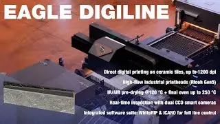 Eagle DIGILINE - Advanced Digital Printing Line for Ceramic, Glass & Metal  | @Sertectube