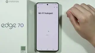 Motorola Edge 70: как включить и настроить мобильную точку доступа (общий доступ в Интернет)