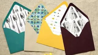How to Make a Quick DIY Envelope Liner