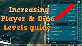 How to increase Player and Dino Levels on Ark Nitrado Server Tutorial