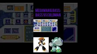 Megaman & Bass : Bass Vs Coldman #capcom #Megaman&Bass #megaman #gameboyadvance