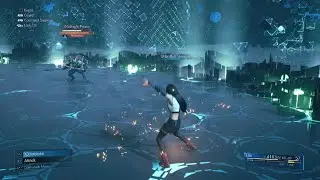 Final Fantasy VII Remake - Tifa vs. SOLDIER Trainees (Combat Simulator)