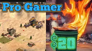 AOE2 Pro $20 Town Center Drop Challenge Ends in Epic Fail! Money well Spend!?