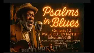 🔥 WALK OUT IN FAITH (Abraham&rsquo;s Call) | 1960s Gospel Blues Revival &bull; Genesis 12 &bull; Psalm Blues Revival
