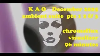 Knoxville Ambient Orchestra - Dec 2025 (chromaflux visualizer version) 96m
