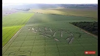 AWIPIC - 2017 Drone Footage Around STONEHENGE, IS THIS A CROP CIRCLE?