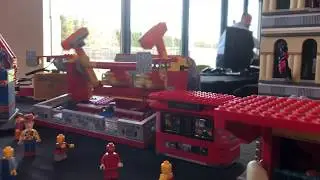 Jorides standje Bij Kick and Bricks!