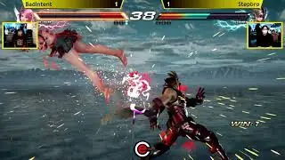 BadIntent [Alisa] vs KA | Stepbro [Lars] WF 12.29.21 | Tech City Tekken #44