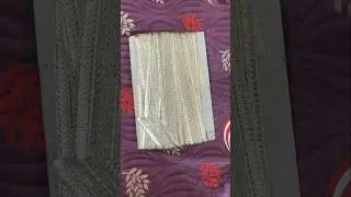 Meesho lace,border haul |Saree, duppata lace #lace #ytshorts #meeshohaul