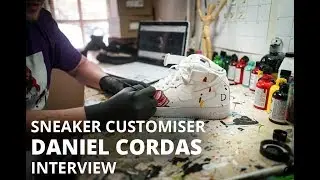 CRAZY SNEAKER CUSTOMISER DANIEL CORDAS REVEALS ALL!!!