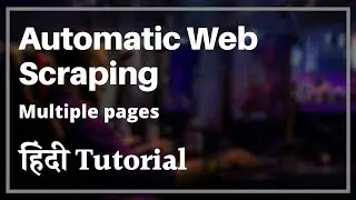 Multiple Web Pages data into Excel Scrape Karein | Web Scraping Tutorial Hindi - Free Tool