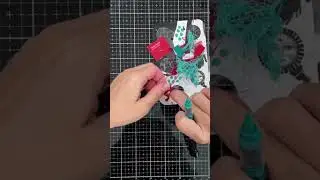 #dinawakleymedia #rangerink #mixedmediacards