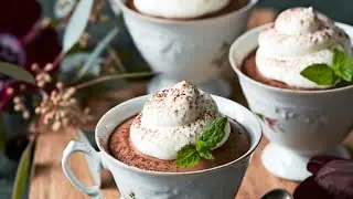 Chokolademousse med kaffe