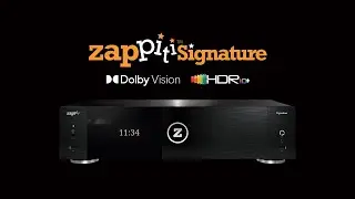Zappiti Signature Media Player: Dolby Vision and HDR10+