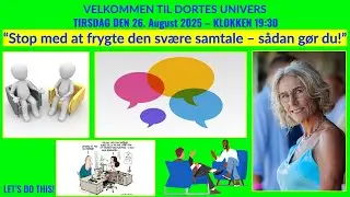 Stop med at frygte den svære samtale – sådan gør du! #Samtale #samtalen