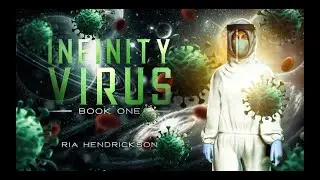 Cover Design for Sci-Fi Book Infinity Virus | Speed Art Video