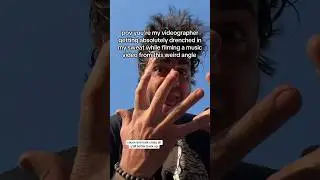 doin it for the art 🥵💦 #music #pov #musicvideoshoot #musicvideo #vlogging #rap