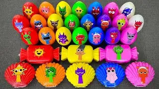 Incredibox Sprunki Slime Eggs 🧼 | Clay ASMR Unboxing with Cool Characters!