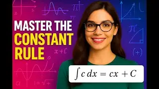 Master the Constant Rule:   &int; c dx = cx + C  | Limitless Math