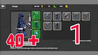 Stickfight Archer - Gameplay level 1–10 (Android Gameplay)