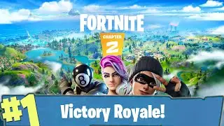 Fortnite Squad Victory Royale (1 Random player) with Packet Loss