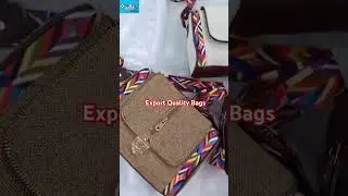 Export Quality Jacqurd Jute Sling Bags