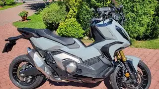 Honda X-ADV 750, wymiana oleju oraz montaż olejarki łańcucha czyli bezużyteczne marnowanie czasu.