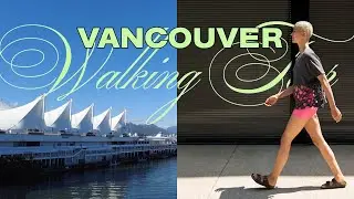 VANCOUVER WALKING TOUR - Downtown Vancouver, BC, Canada - 4K City Walk