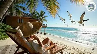 Falling Asleep at The Beach | Falling Asleep in Nature ASMR | Midday Nap | Insomnia