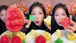 The texture is amazing! Soft, chewy, sweet, and bursting with juice
