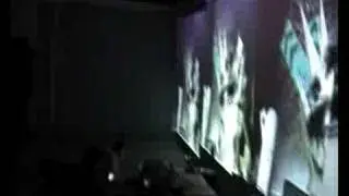 Multi headed projection art
