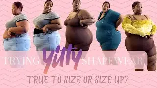 Yitty Try On Haul | Is it true to size? | Yitty Jeans | Shapewear | 4xl/5xl