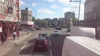 104 Bus Timelapse Stratford to Manor Park