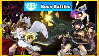 Super Smash Bros. Ultimate - Coop Boss Battles with Pit and Dark Pit