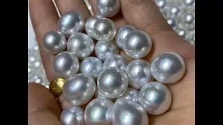 Timeless White South Sea pearl dangle earrings you&rsquo;ll treasure forever.
