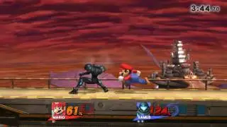 [ssb4]mario(adair)vs samus(FG)