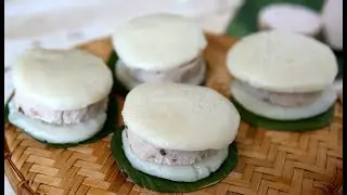 B&Aacute;NH D&Agrave;Y - Vietnamese Rice Cake Recipe | Helen's Recipes