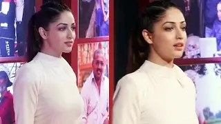 KAABIL Girl Yami Gautam At Aamir Khan's DANGAL Success Party